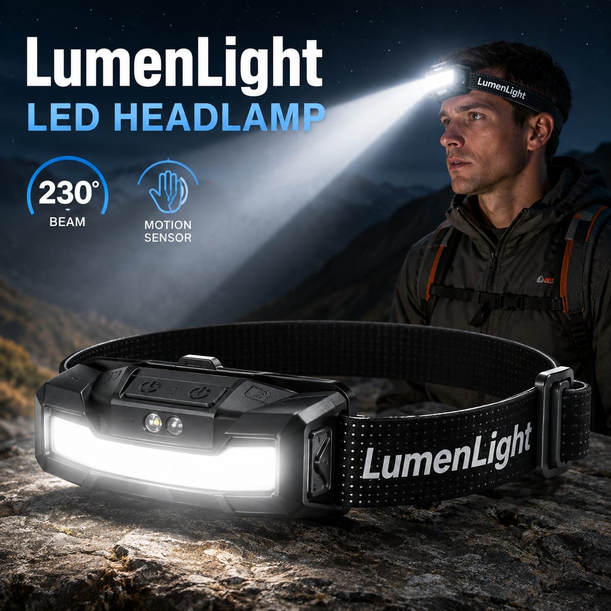LumenLight LED Headlamp