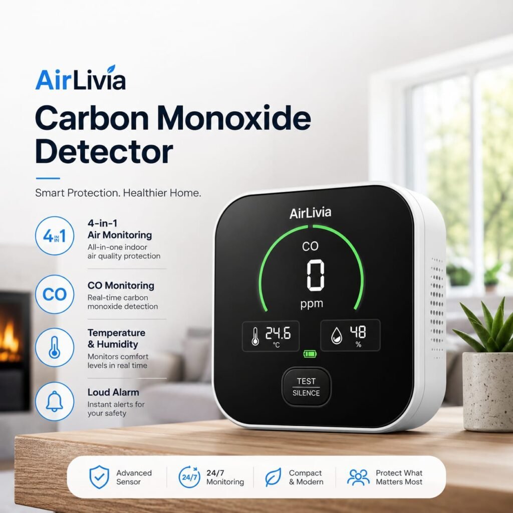 AirLivia Carbon Monoxide Detector