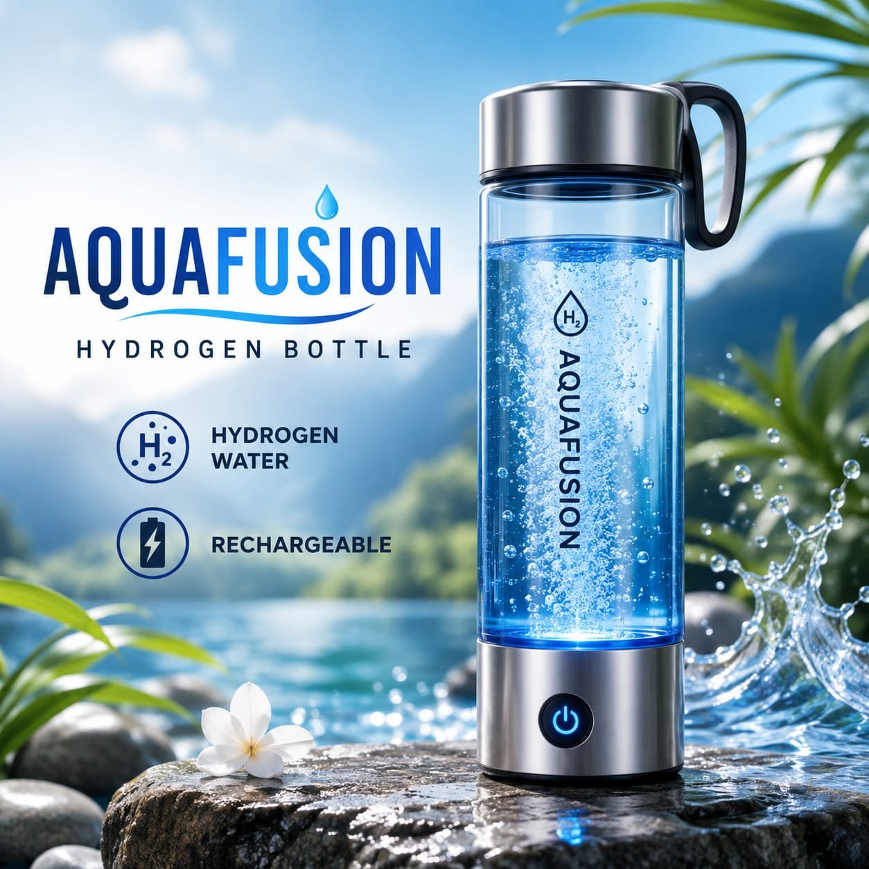 AquaFusion Hydrogen Bottle