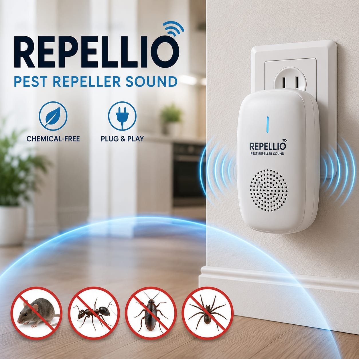 Repellio Pest Repeller Sound